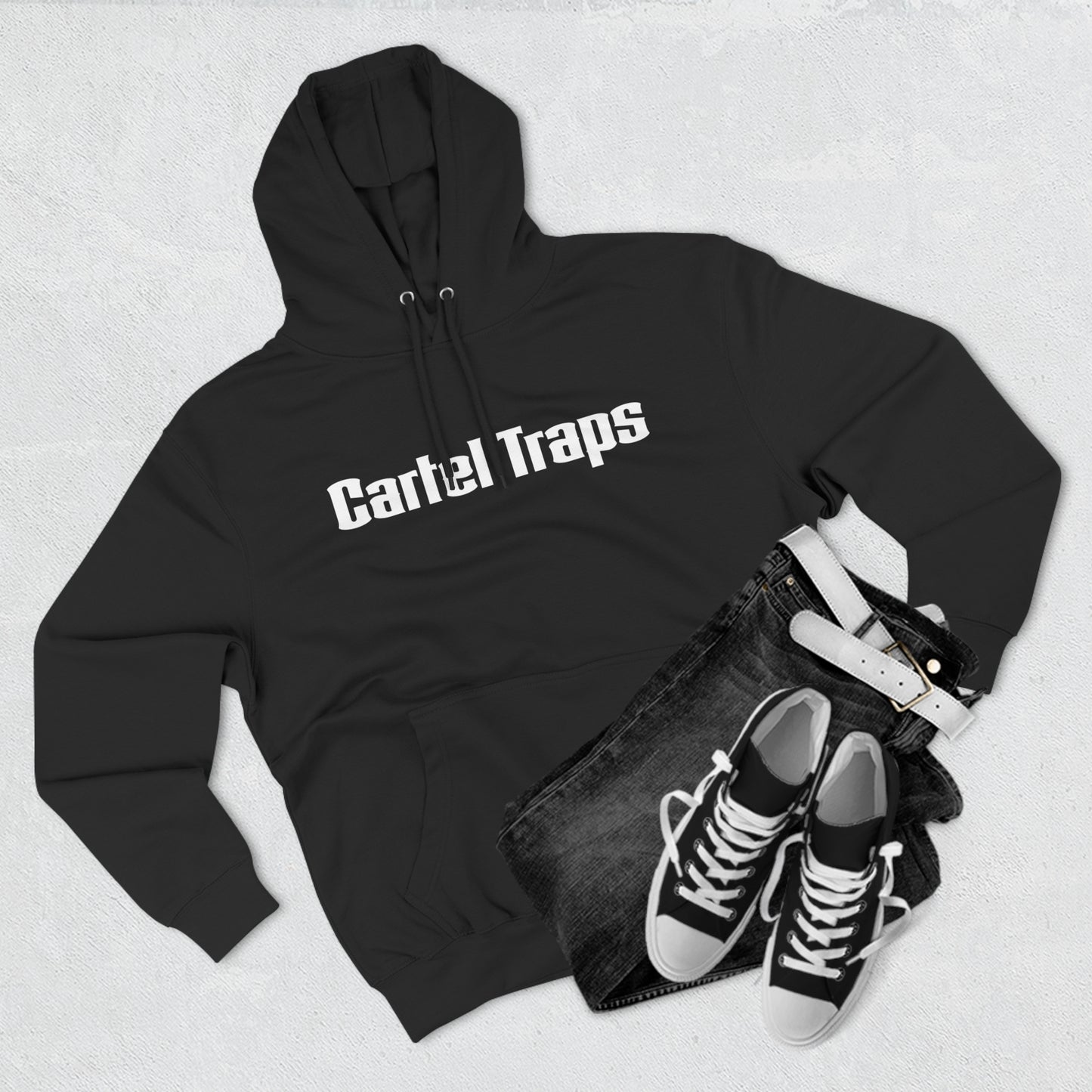 Cartel Traps Three-Panel Fleece Hoodie