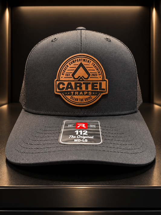 Cartel Traps Leather Patch Trucker Hat
