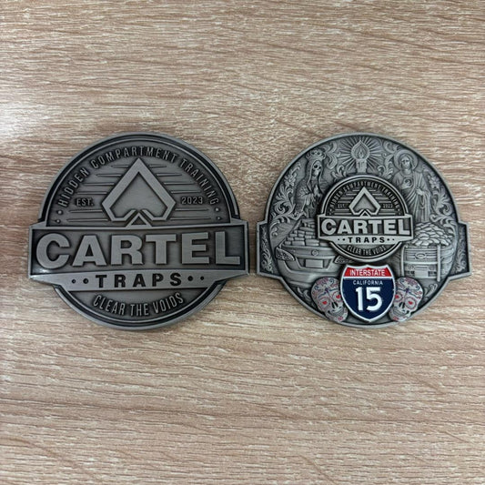 Cartel Traps Antique Silver Coin