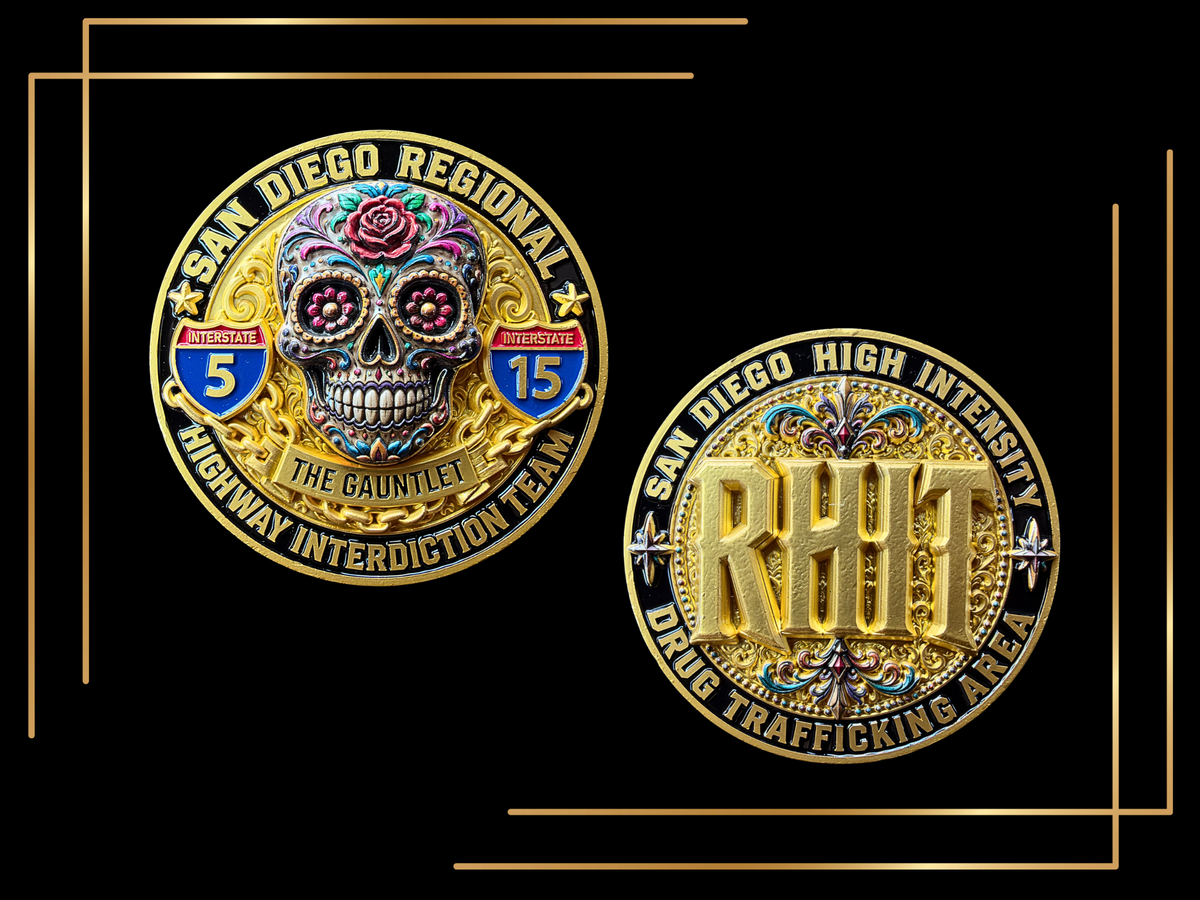 San Diego Interdiction Unit Coin V2