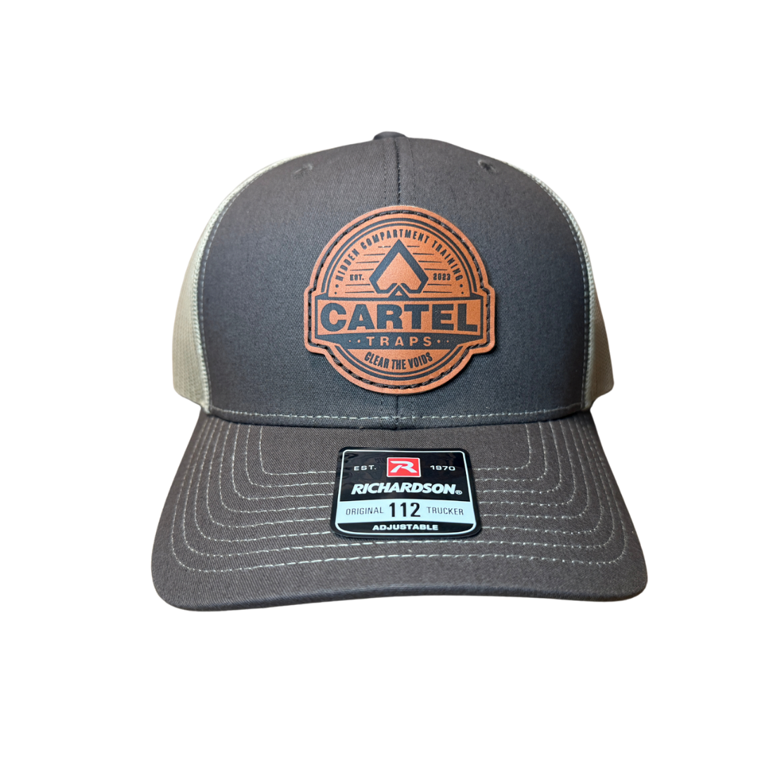 Cartel Traps Leather Patch Trucker Hat
