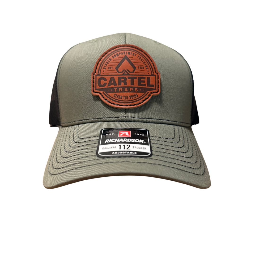 Cartel Traps Leather Patch Trucker Hat