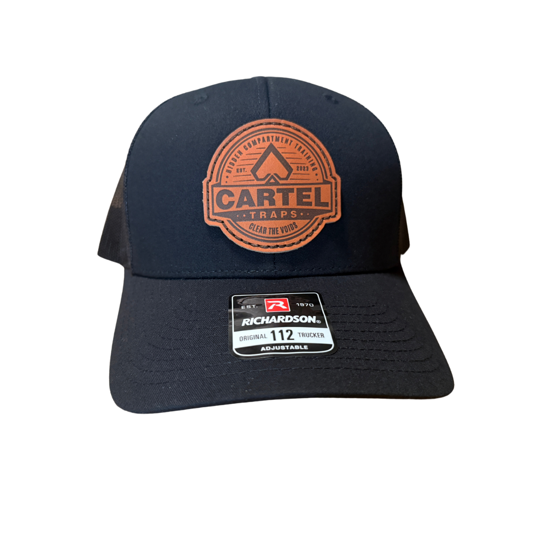 Cartel Traps Leather Patch Trucker Hat