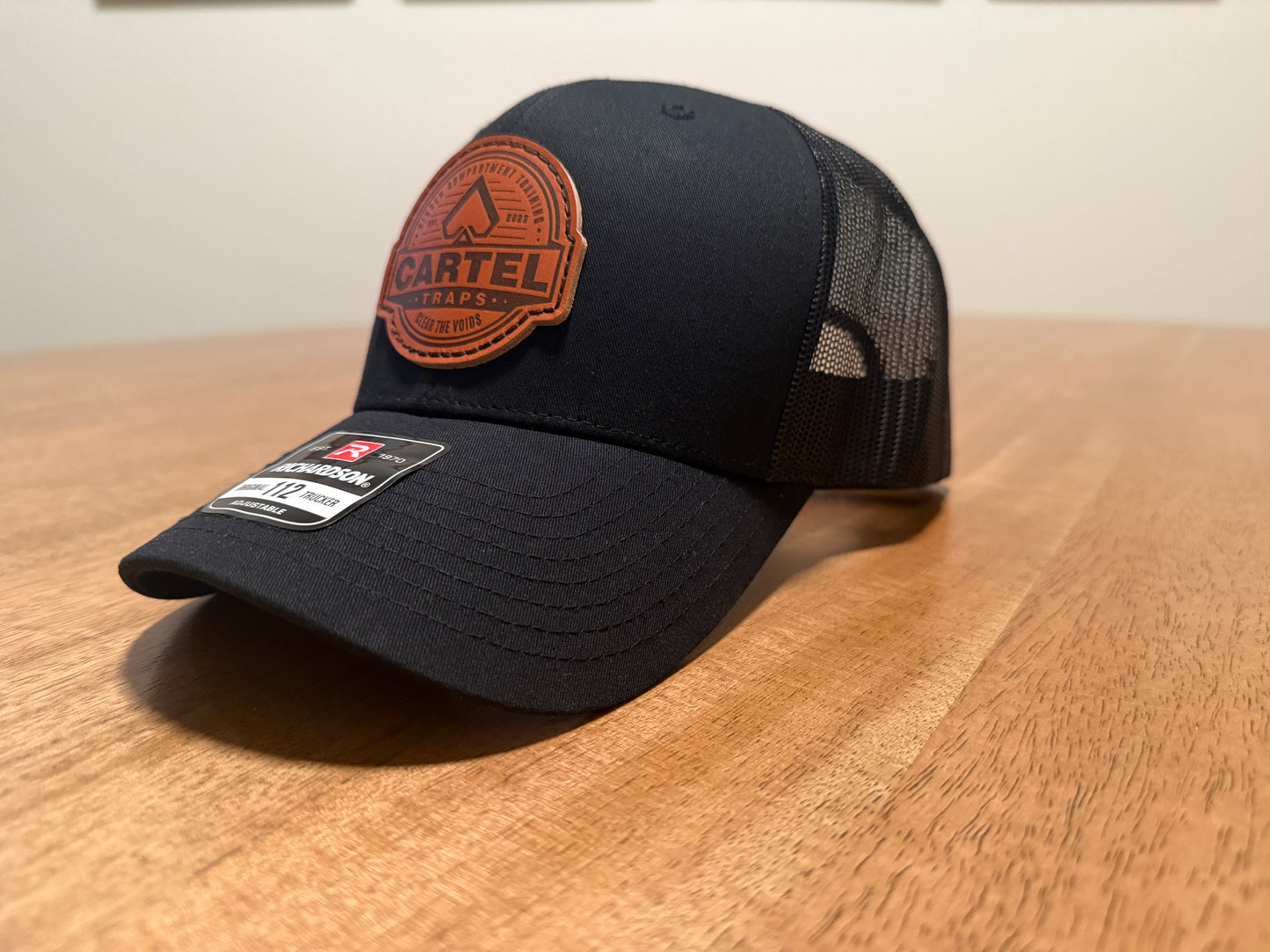 Cartel Traps Leather Patch Trucker Hat